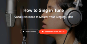 how to sing in tune